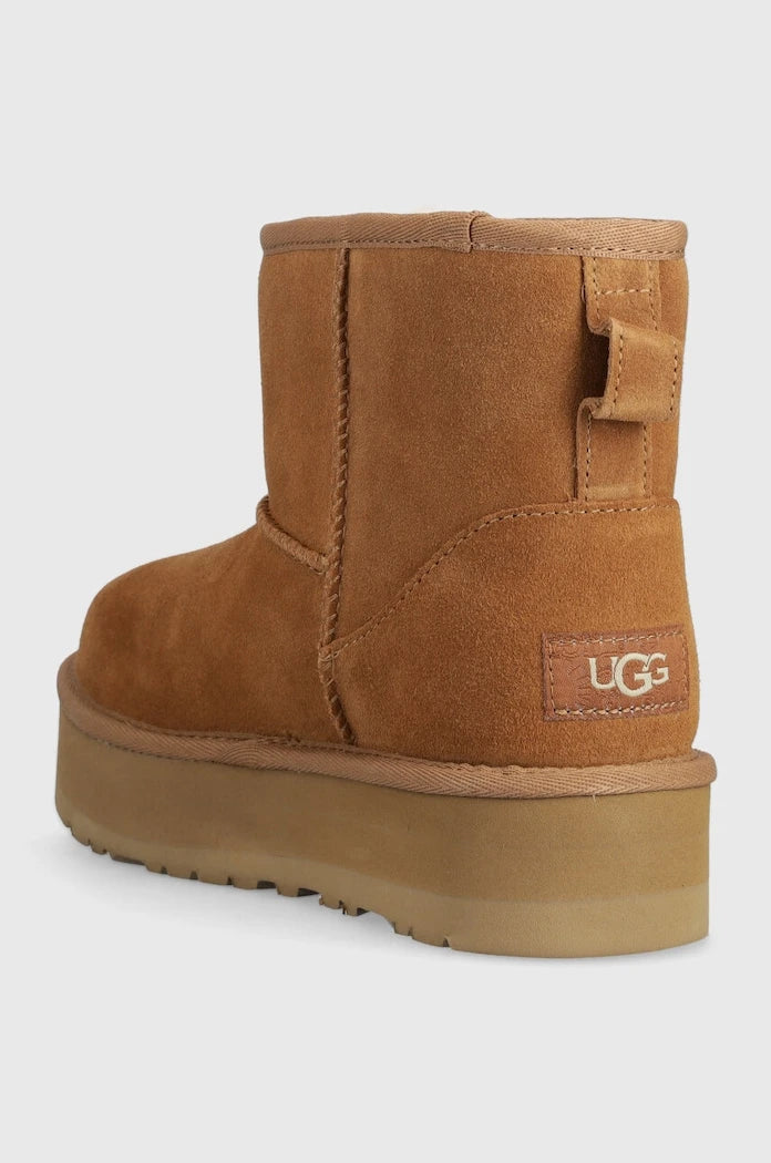 UGG KIDS CLASSIC MINI PLATFORM Çocuk Süet Apre Ski Botları