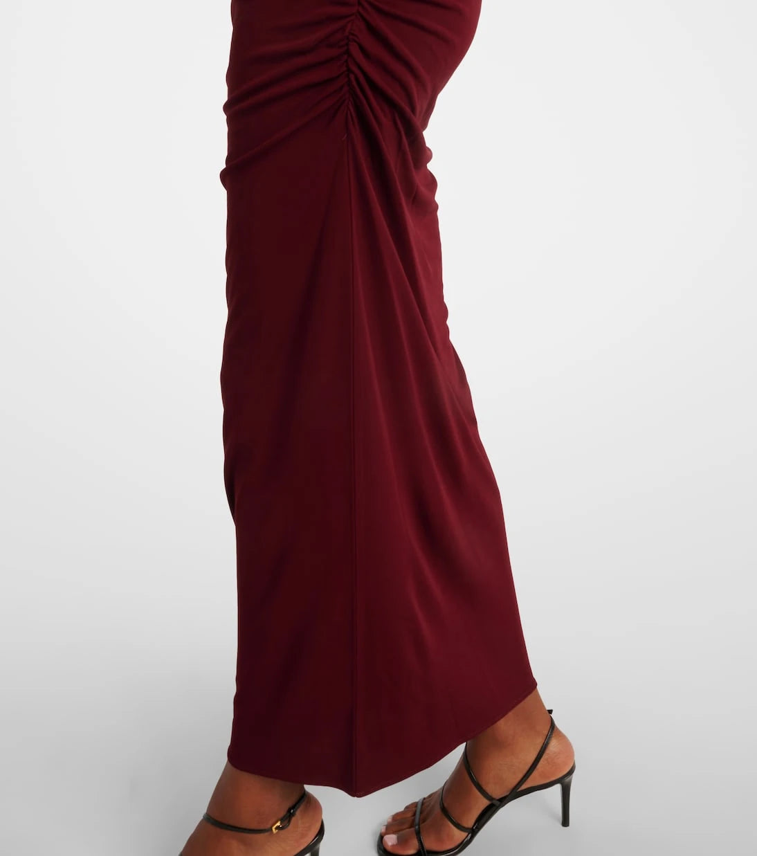 Altuzarra - Brina embellished draped jersey gown