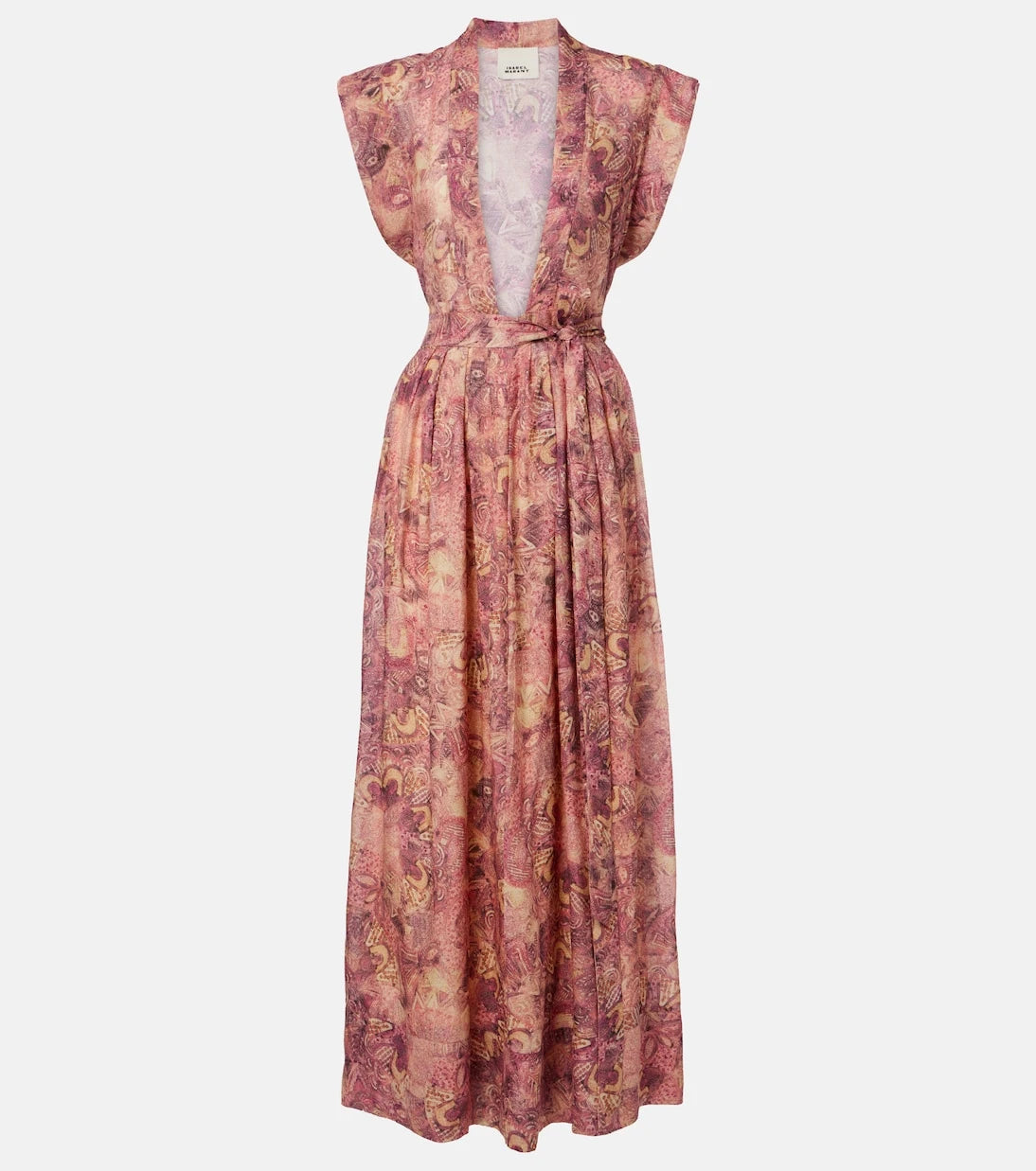 Isabel Marant - Melissa printed silk voile maxi dress