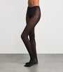 Wolford Black Net Reptile Tights