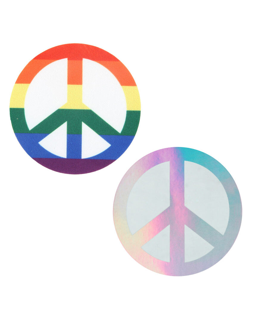 Pride Peace Sign Pasties