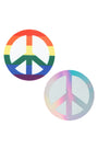 Pride Peace Sign Pasties