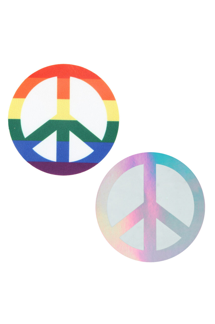 Pride Peace Sign Pasties
