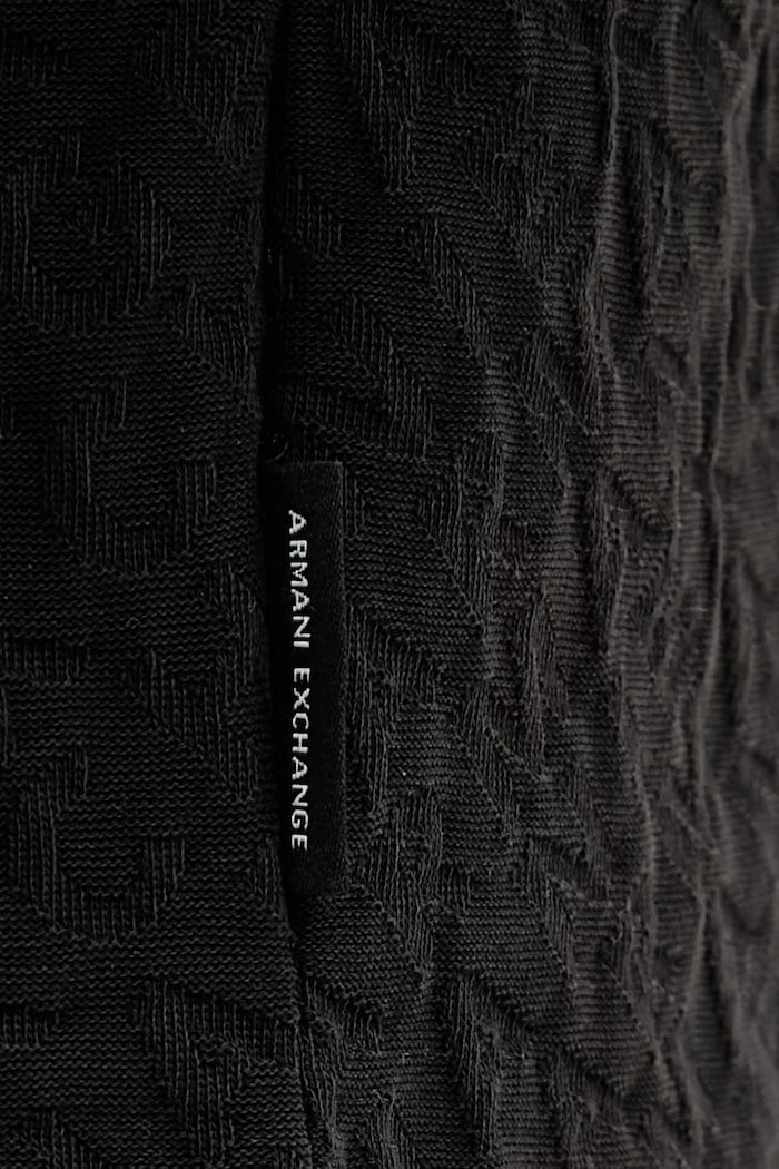 Armani Exchange Erkek Pamuklu Yakalı Tişört
