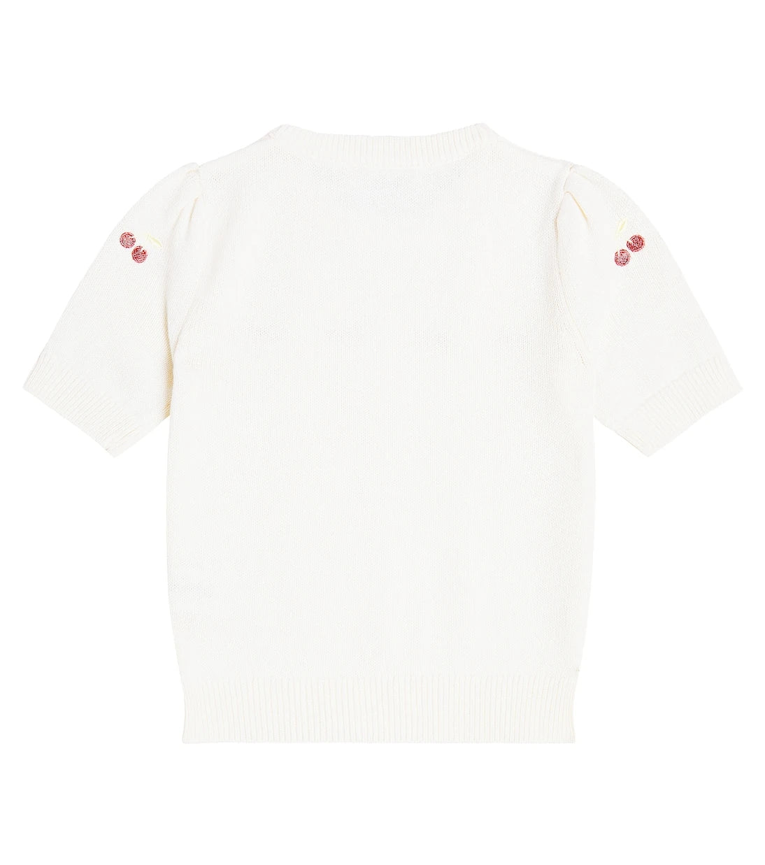 Bonpoint - Alphonza cable-knit wool and cotton top