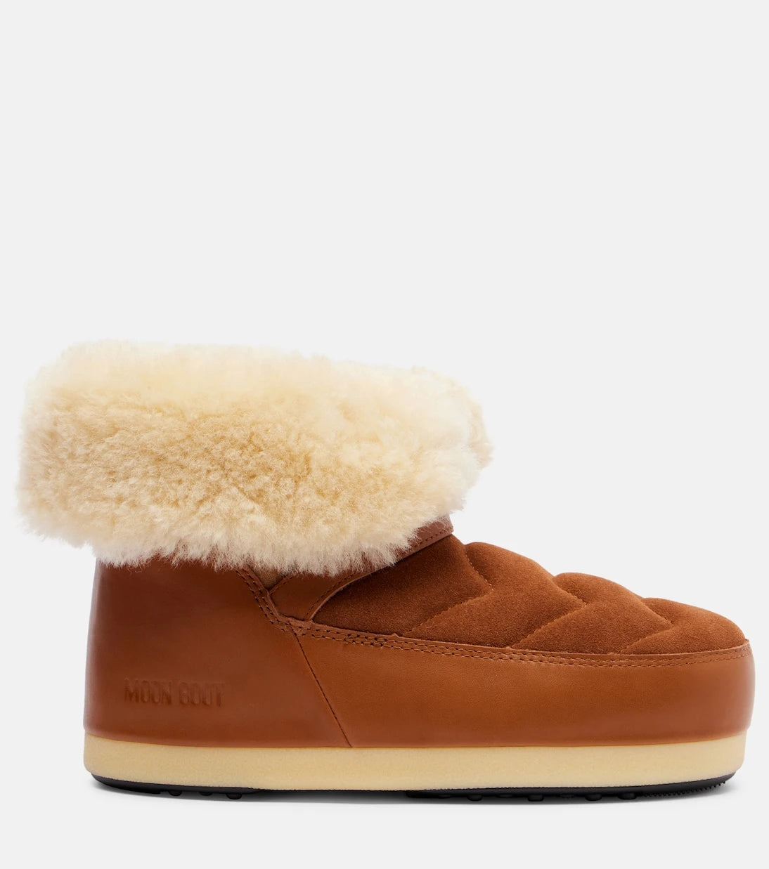 Moon Boot - EVX leather and suede snow boots