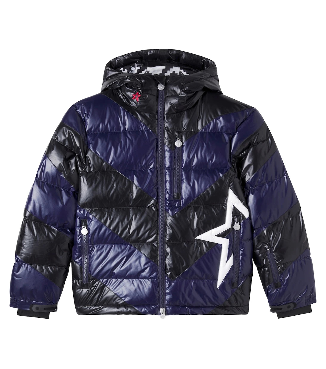Perfect Moment Kids - Super Mojo chevron down ski jacket