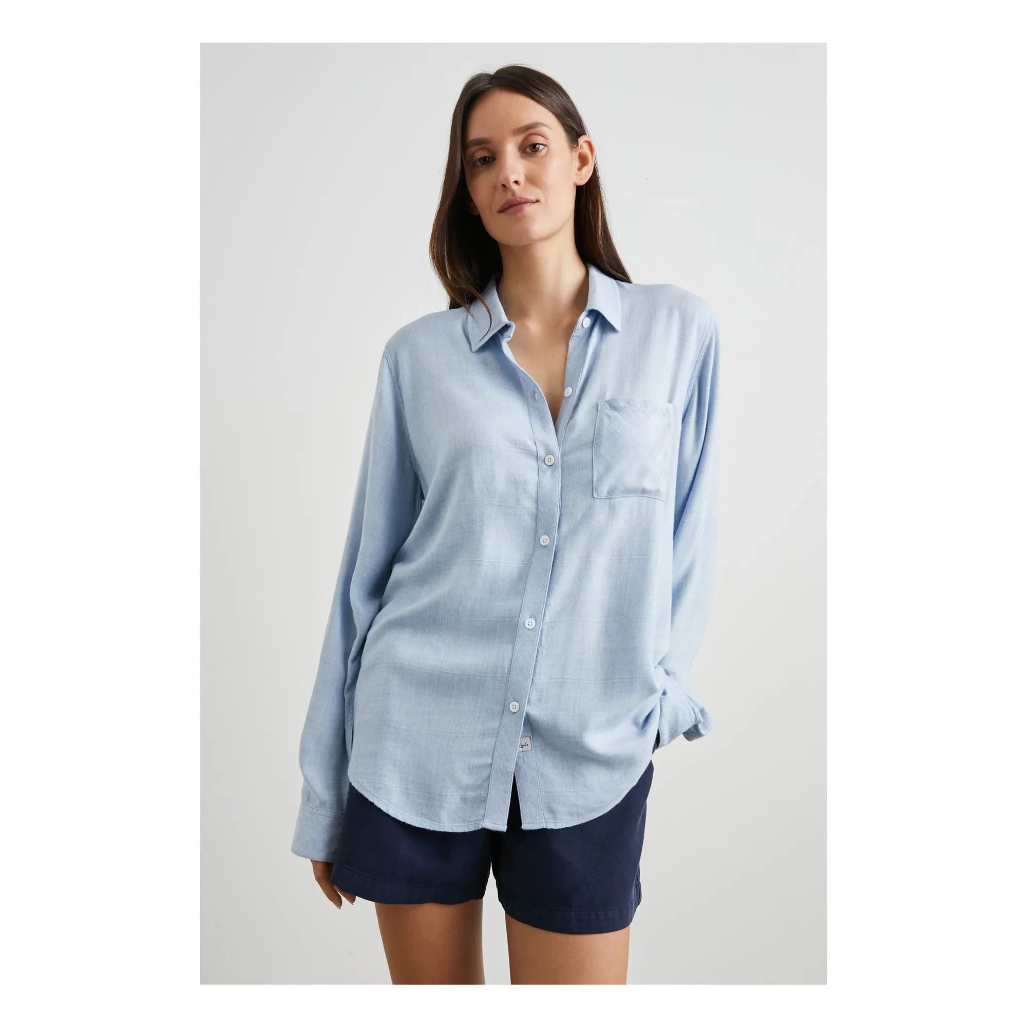 Rails - Hunter shirt | Light blue