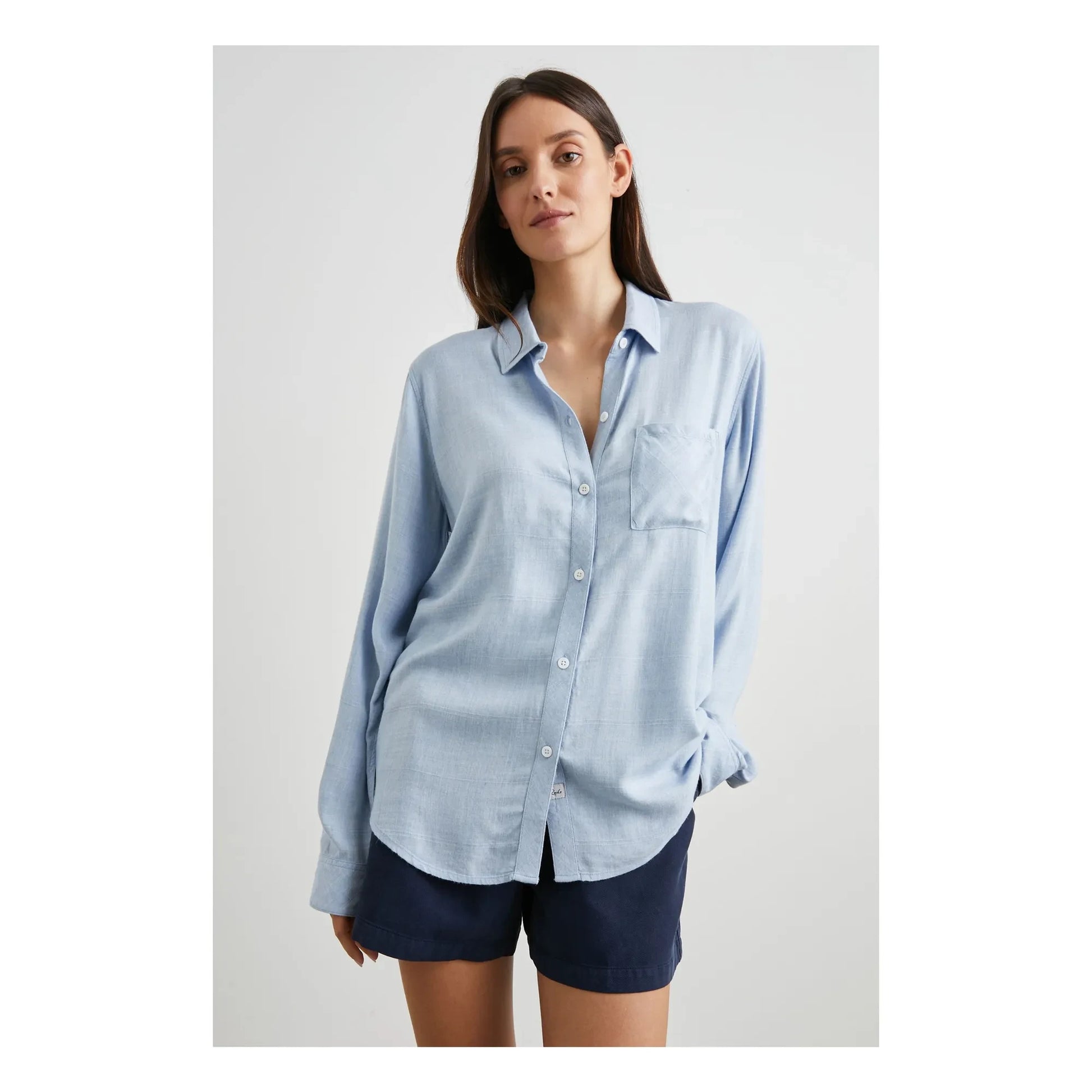 Rails - Hunter shirt | Light blue