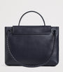 Blue Leather Ciao Ciao Top-Handle Bag