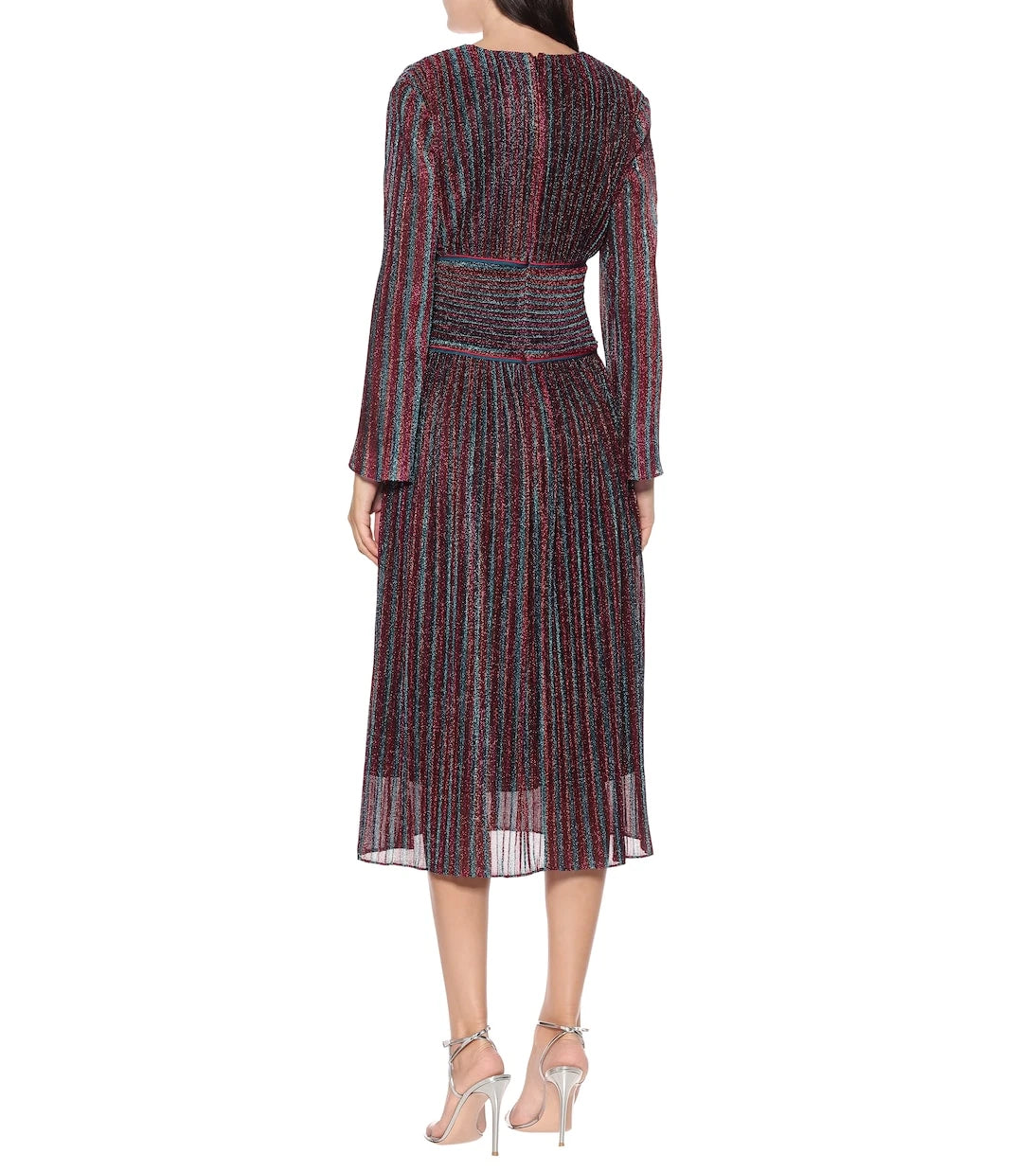 Simkhai - Metallic striped midi dress