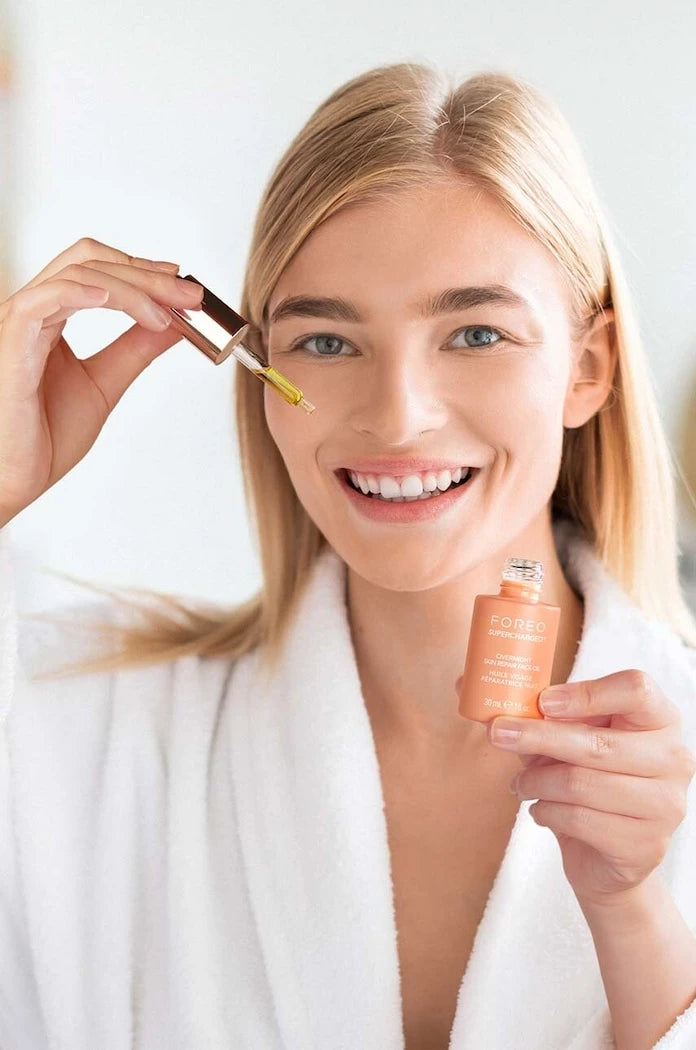 FOREO SUPERCHARGED Gece Onarıcı Yüz Yağı 30 mL