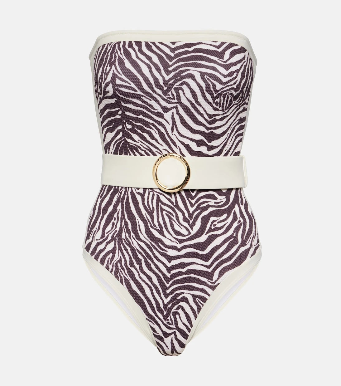 Alexandra Miro - Whitney zebra-print swimsuit