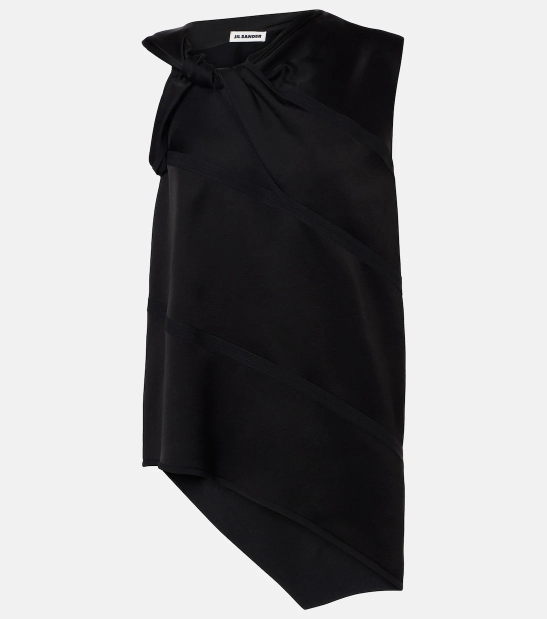 Jil Sander - Asymmetric satin top