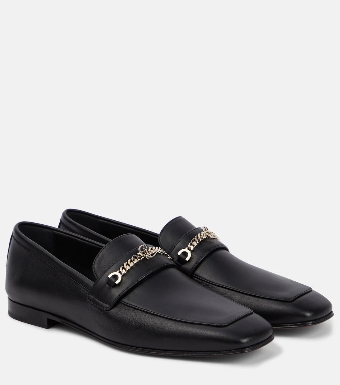Christian Louboutin - MJ Moc leather loafers