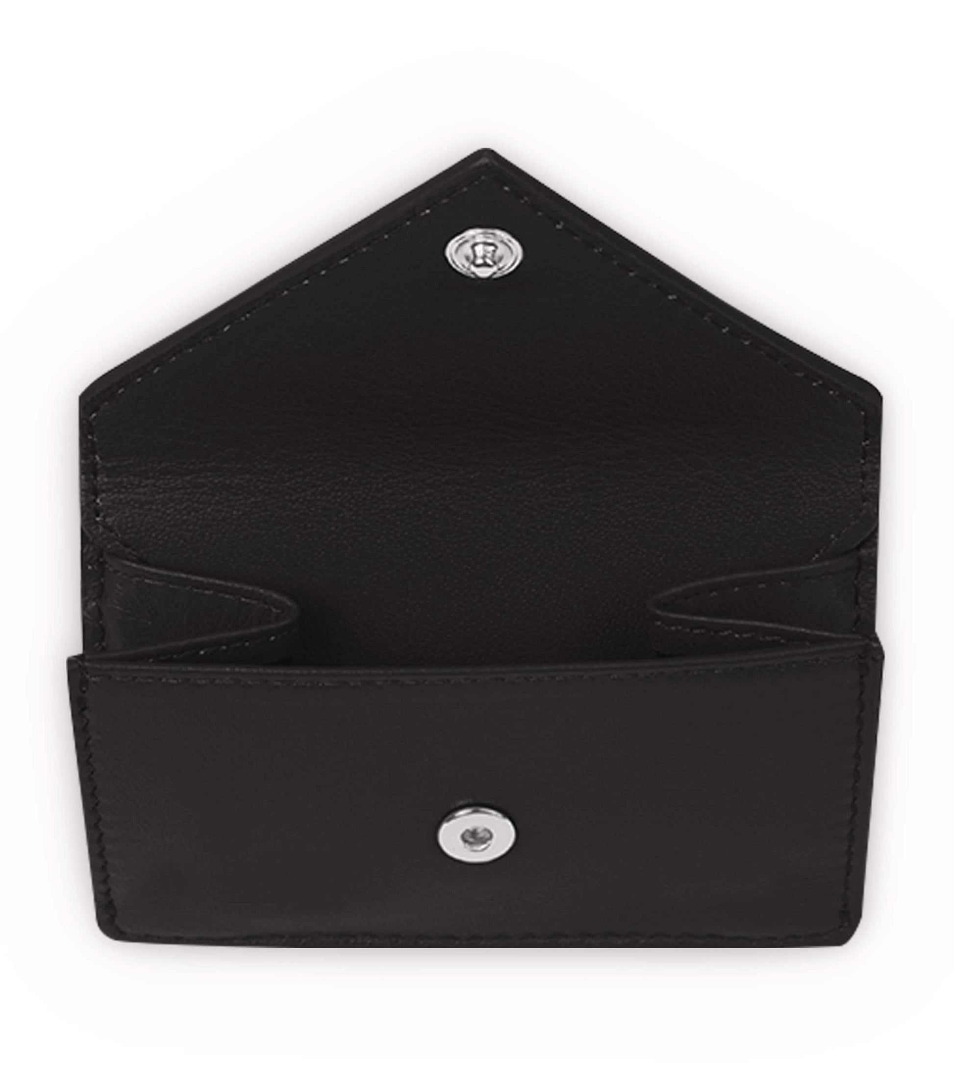 Balenciaga Black Mini Leather Papier Wallet