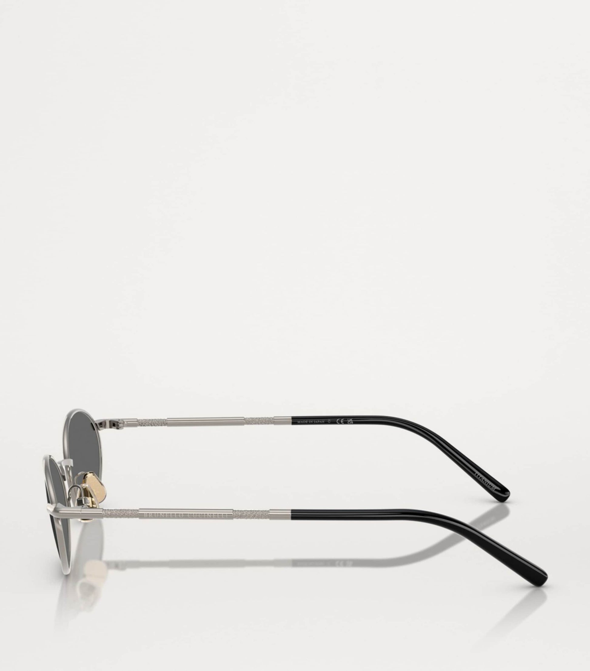 Brunello Cucinelli Silver Acetate Sunglasses