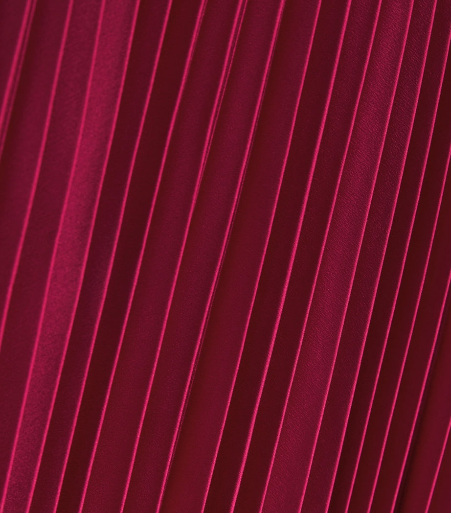 Joseph Ade Knit Weave Plissé Skirt