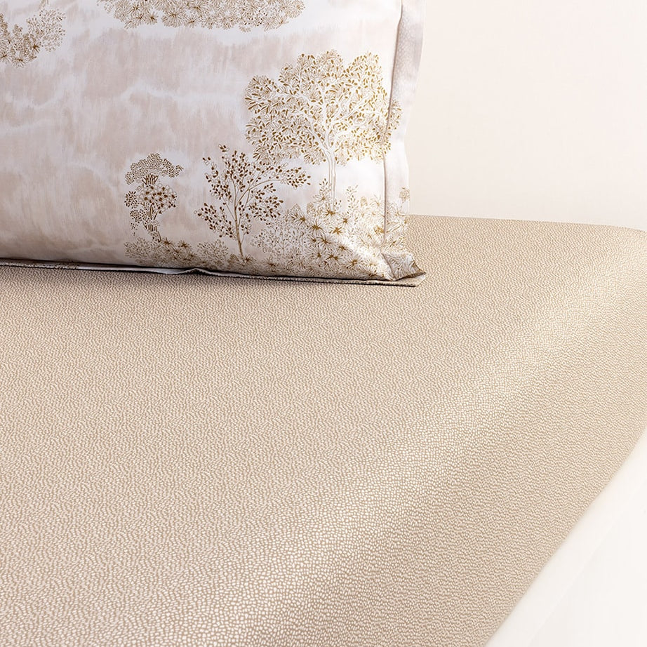 Yves Delorme Paysages Super King Fitted Sheet (180cm x 200cm)