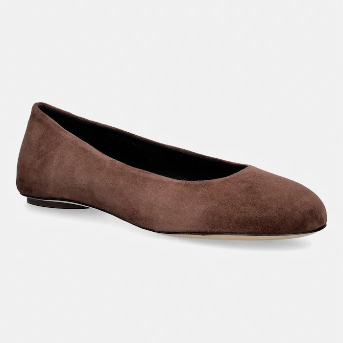 Weekend Max Mara балеринки от велур