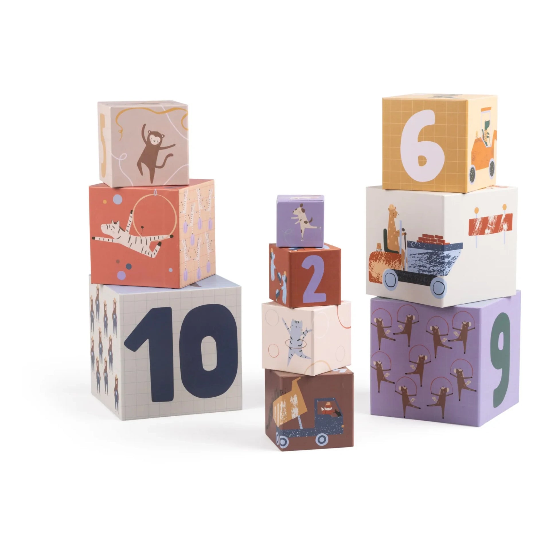 Sebra - Builders Stacking Blocks
