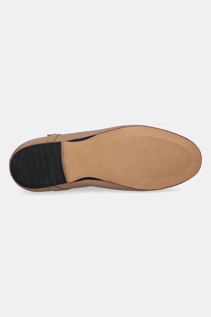 Tommy Hilfiger Deri Balerin SMOOTH LEATHER T-BAR BALLERINA