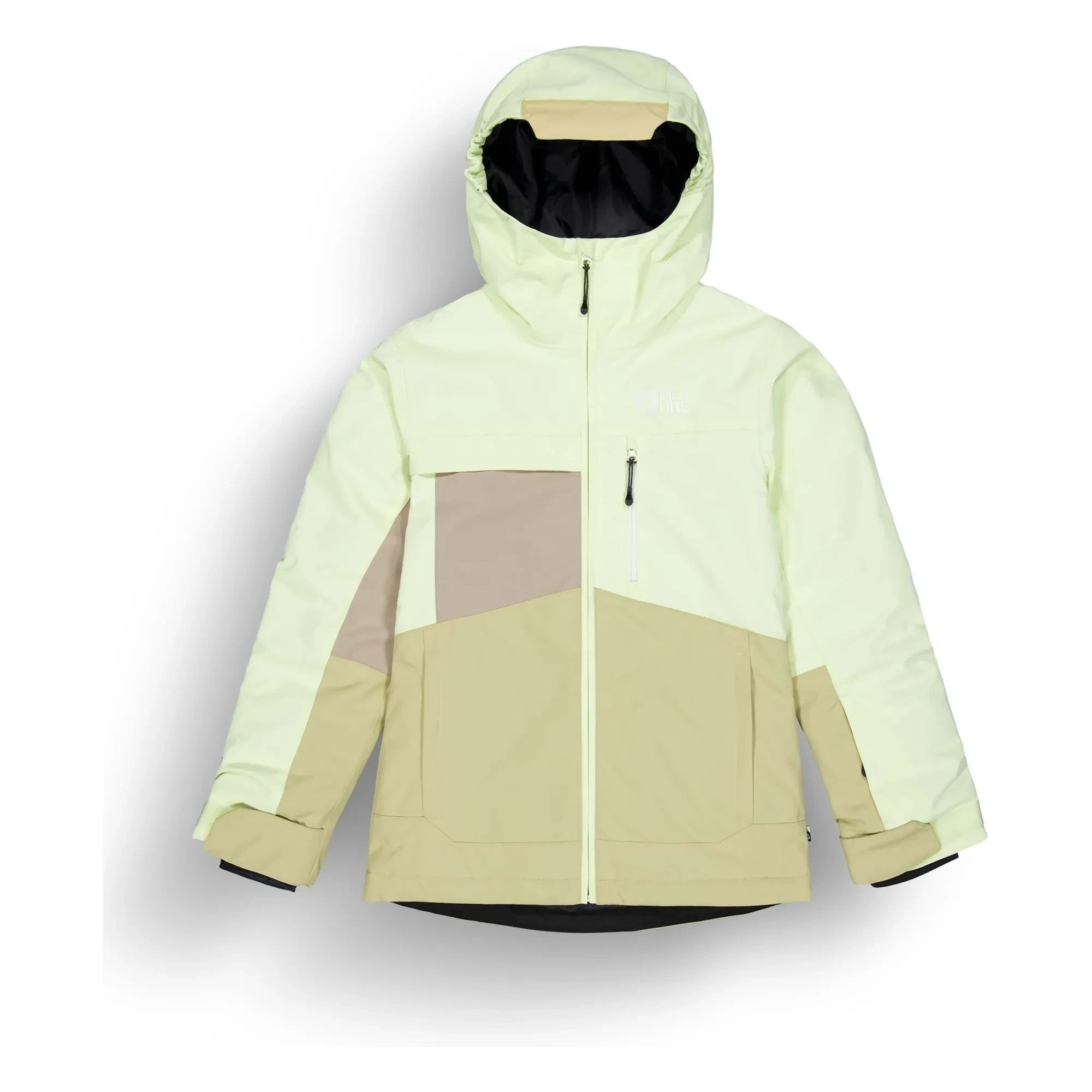 Picture - Kamelya ski jacket | Almond green