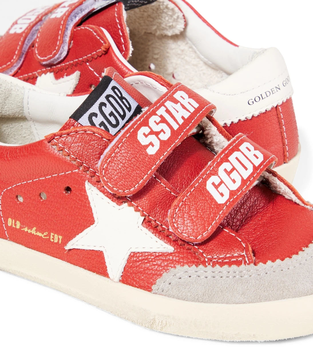Golden Goose Kids - حذاء سنيكرز جلدي أولد سكول