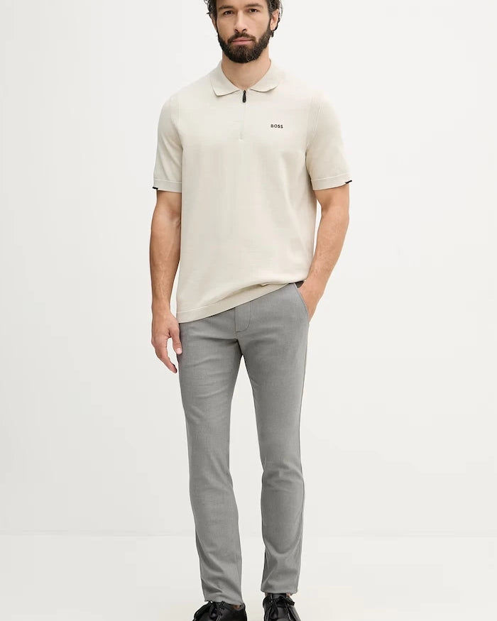 BOSS Orange pamuklu erkek slim chino pantolon