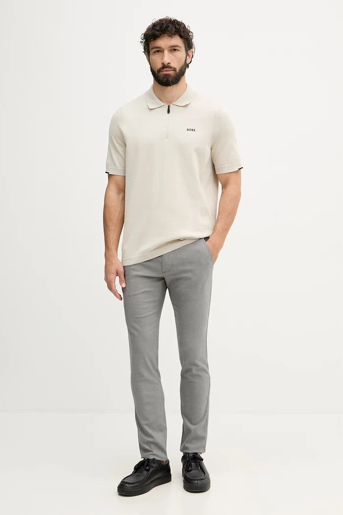 BOSS Orange pamuklu erkek slim chino pantolon