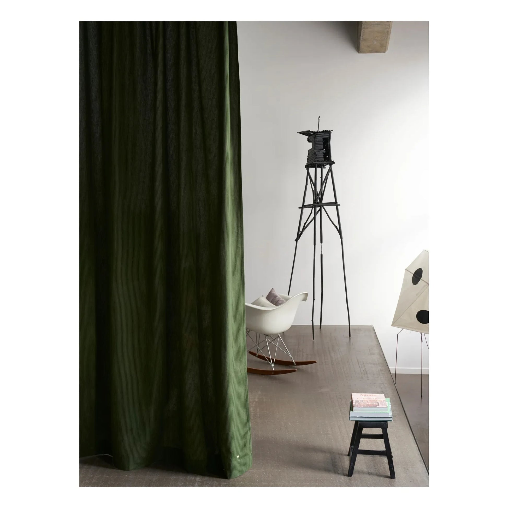 La cerise sur le gâteau - Léonie curtain | Moss Green