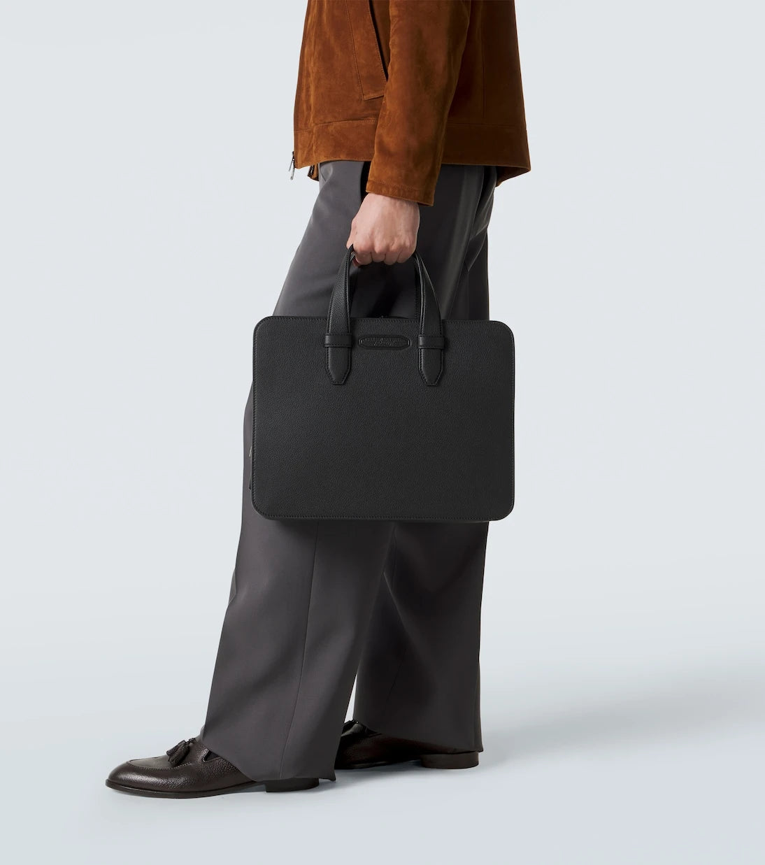 Brioni - حقيبة أعمال جلدية