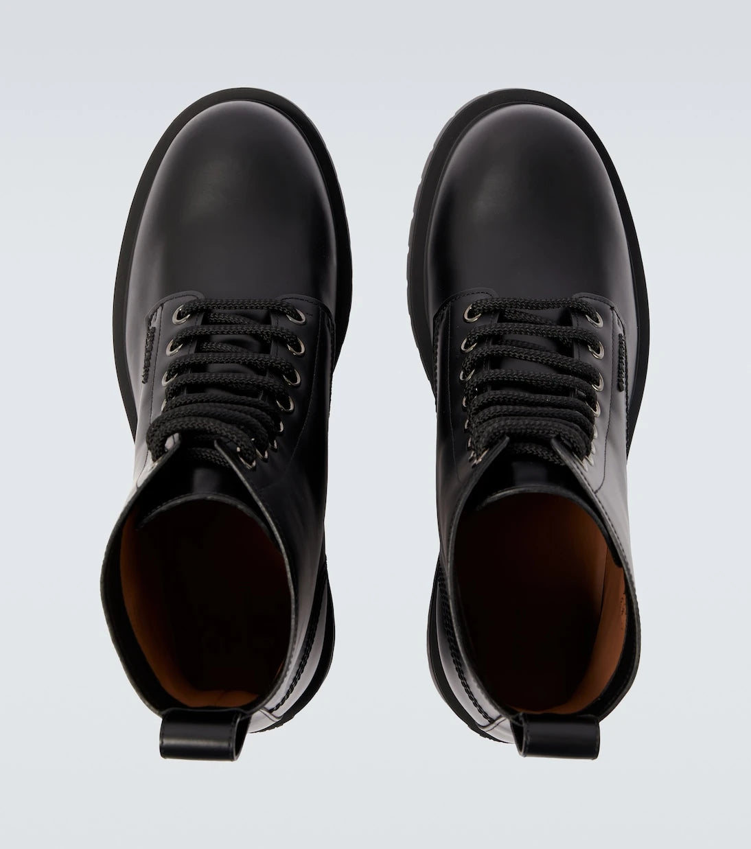 Givenchy - Leather lace-up boots