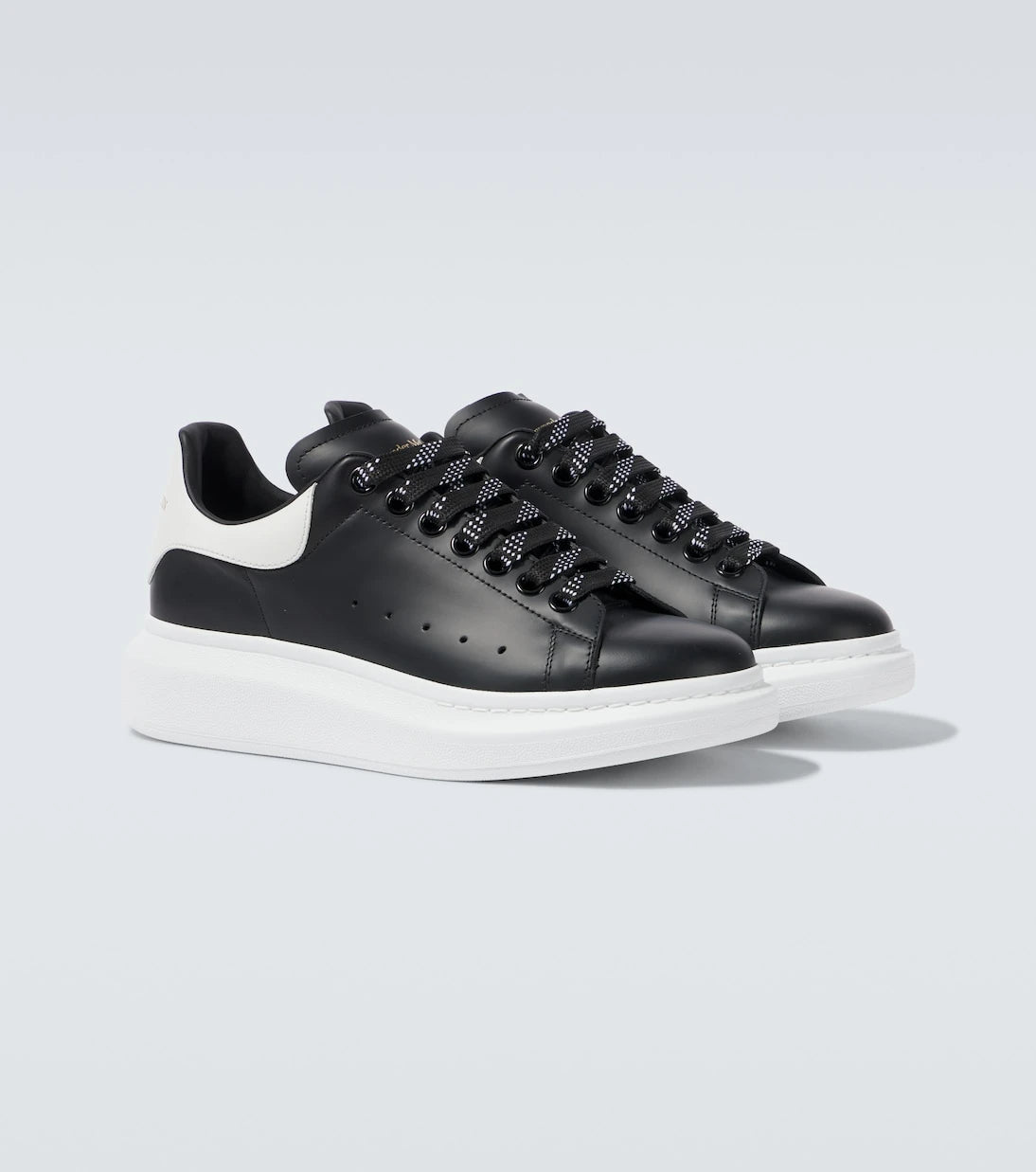 McQueen - Oversized leather sneakers