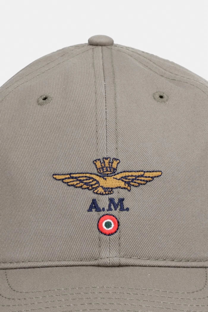 Памучна шапка с козирка Aeronautica Militare