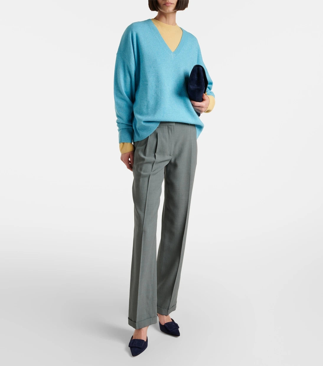 Manolo Blahnik - Maysale 70 suede mules