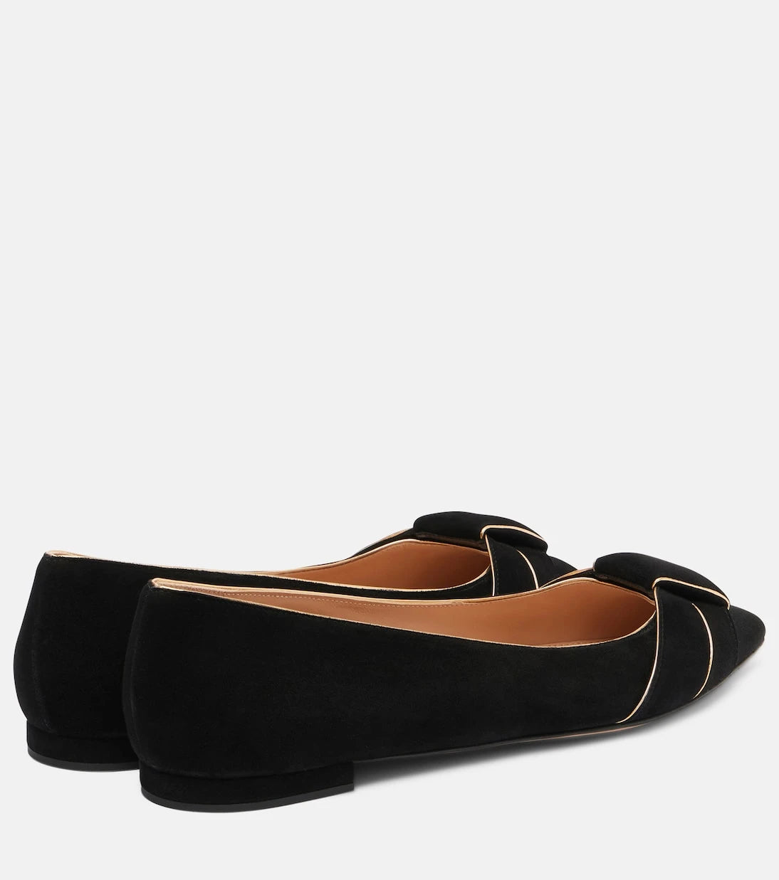 Gianvito Rossi - Suede ballet flats