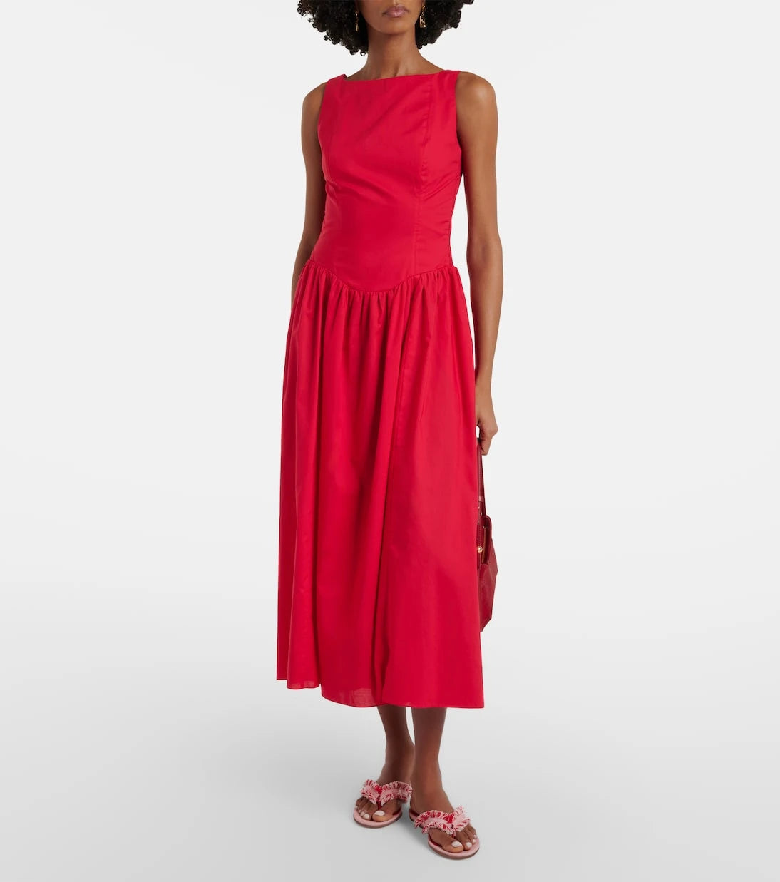 Faithfull - Prali cotton midi dress