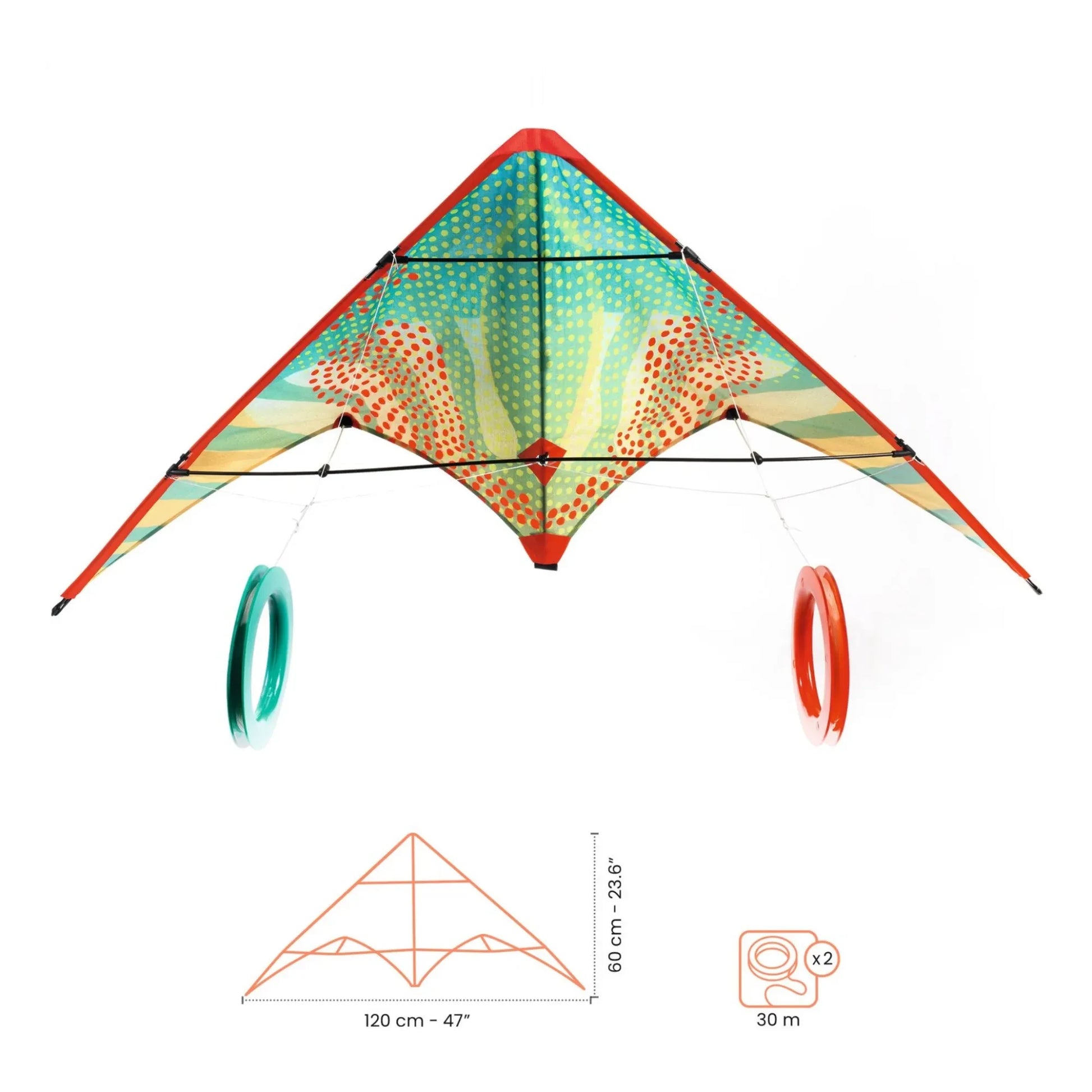 Djeco - Red dots kite