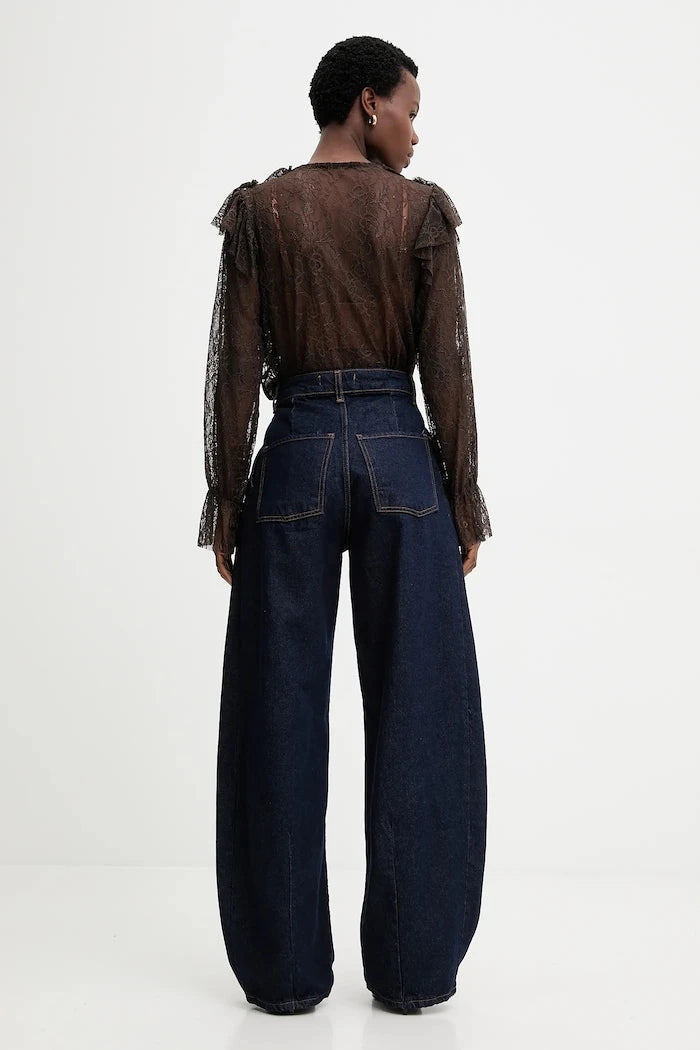 Answear.LAB дънки wide leg дамски
