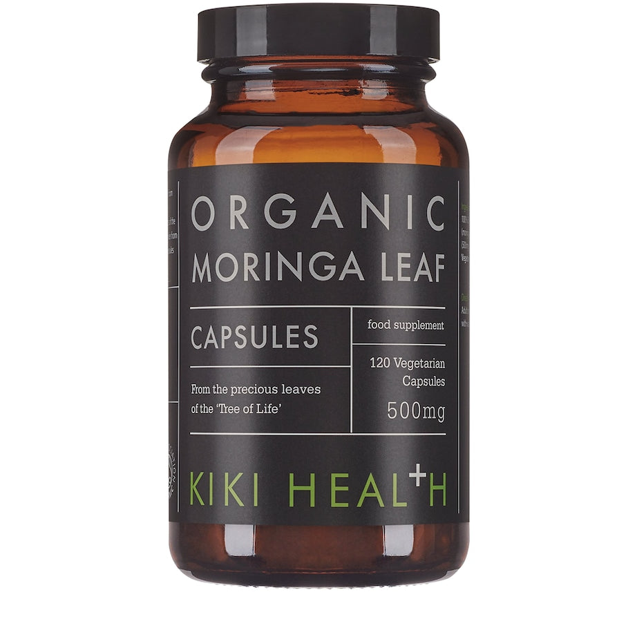 Kiki Heal+H Organic Moringa Leaf (120 Capsules)