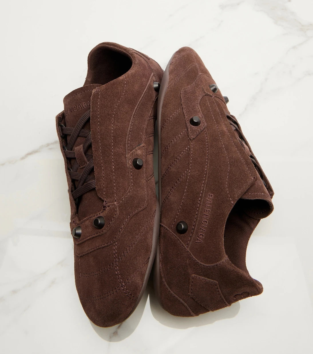 Balenciaga - City suede sneakers