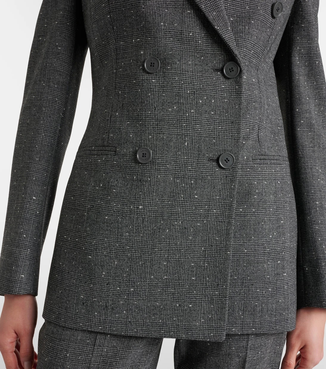 McQueen - Prince of Wales check wool blazer