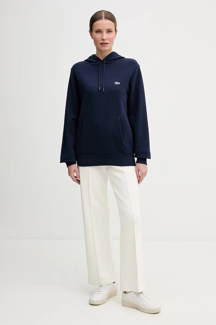 Lacoste суичър с качулка от памук