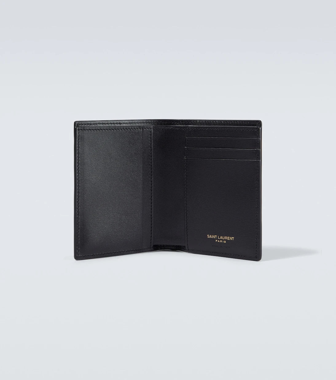 Saint Laurent - Cassandre leather bifold wallet