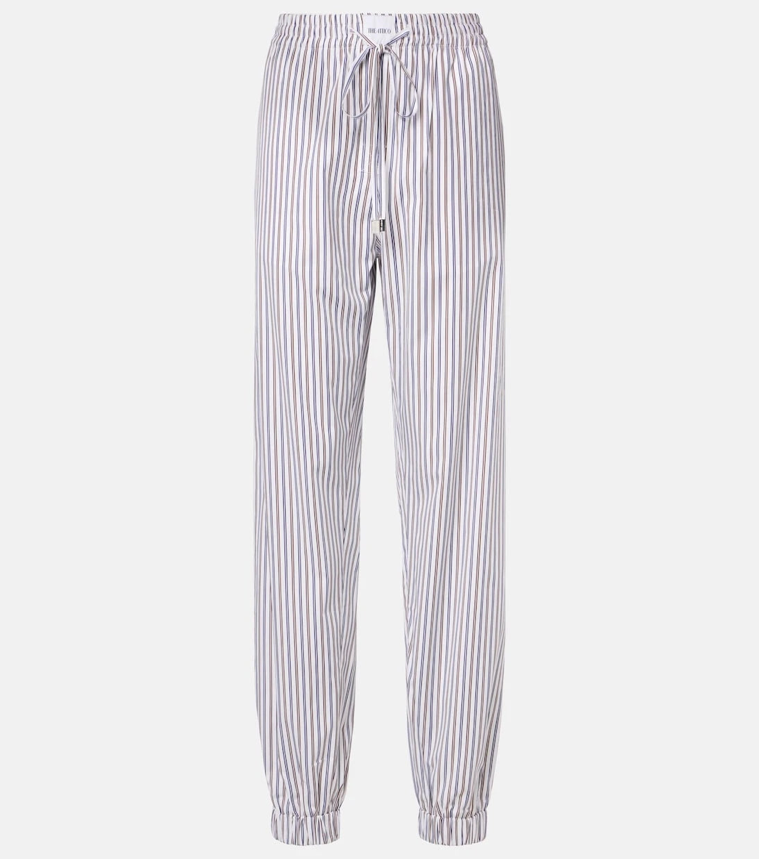 The Attico - Striped cotton sweatpants