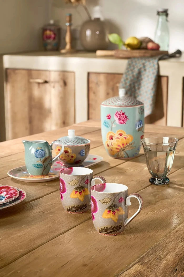 Pip Studio 200 ml Sırlı Porselenden Seramik Fincan Seti