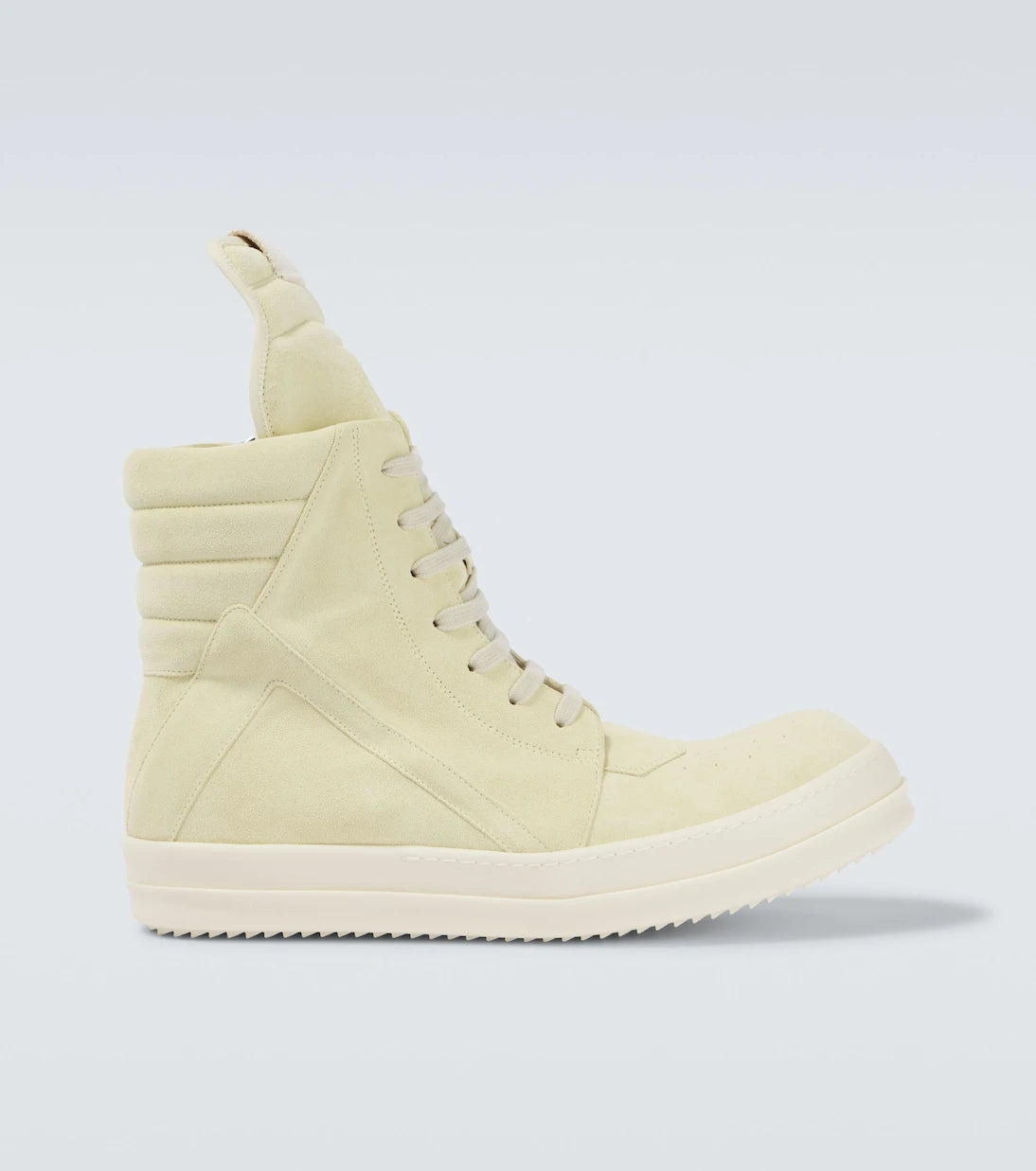 Rick Owens - Geobasket suede high-top sneakers