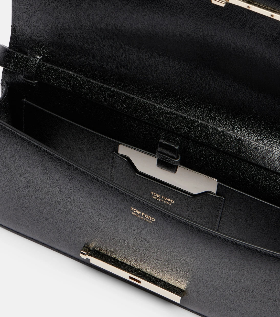 Tom Ford - Double T leather shoulder bag