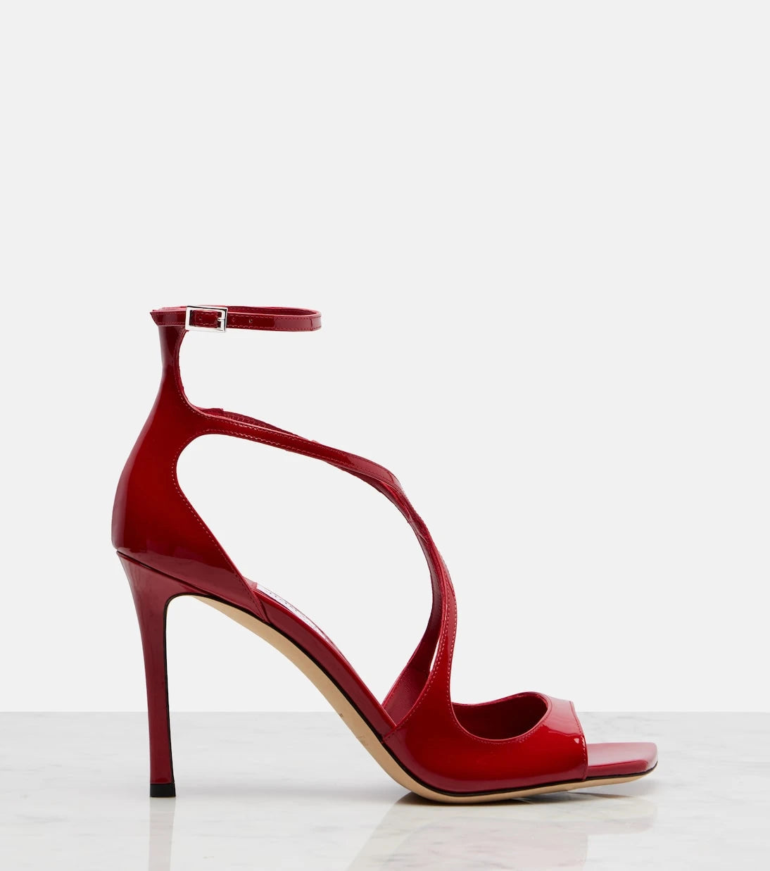 Jimmy Choo - Azia 95 patent leather sandals